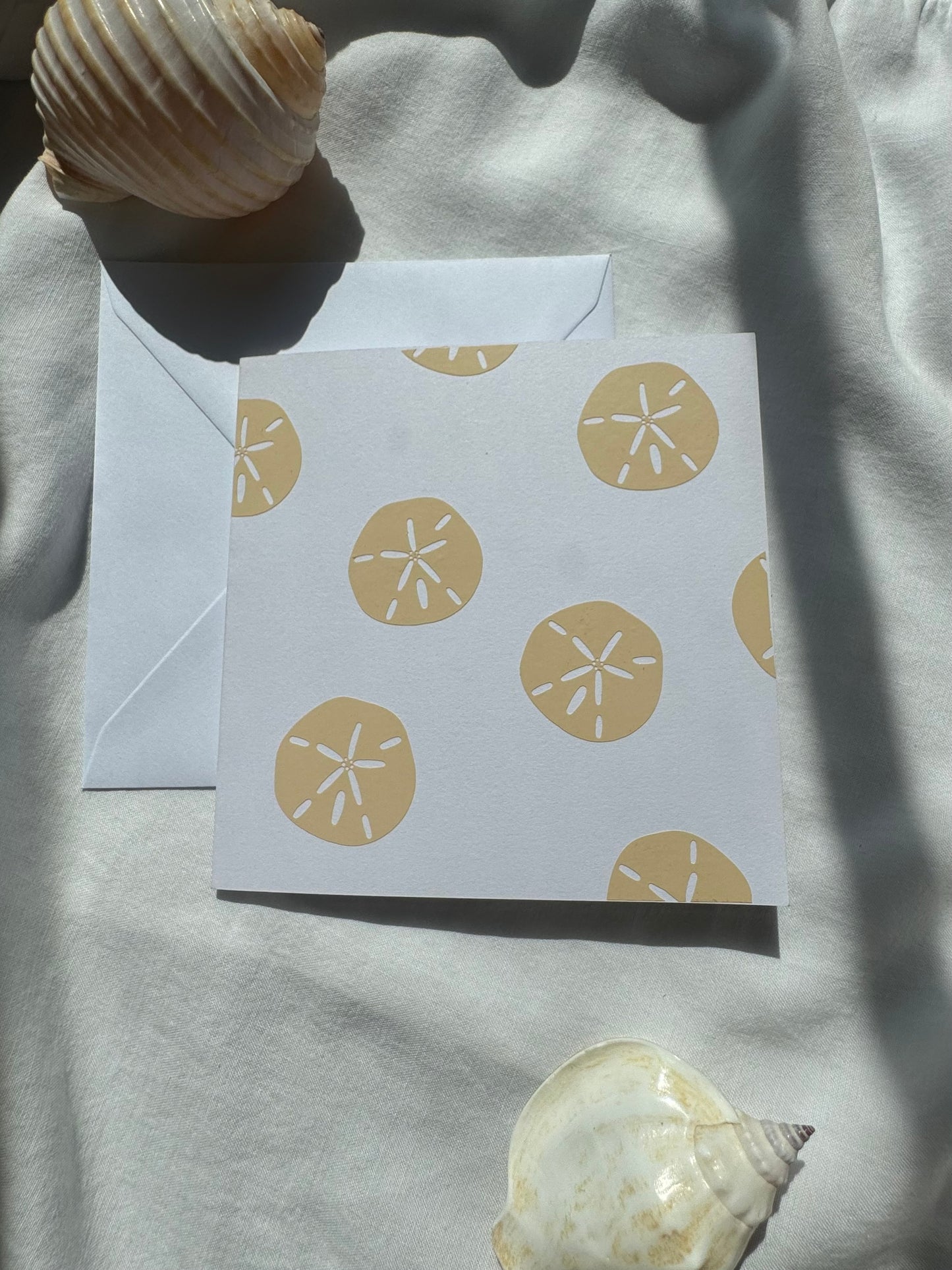 Sand dollar card