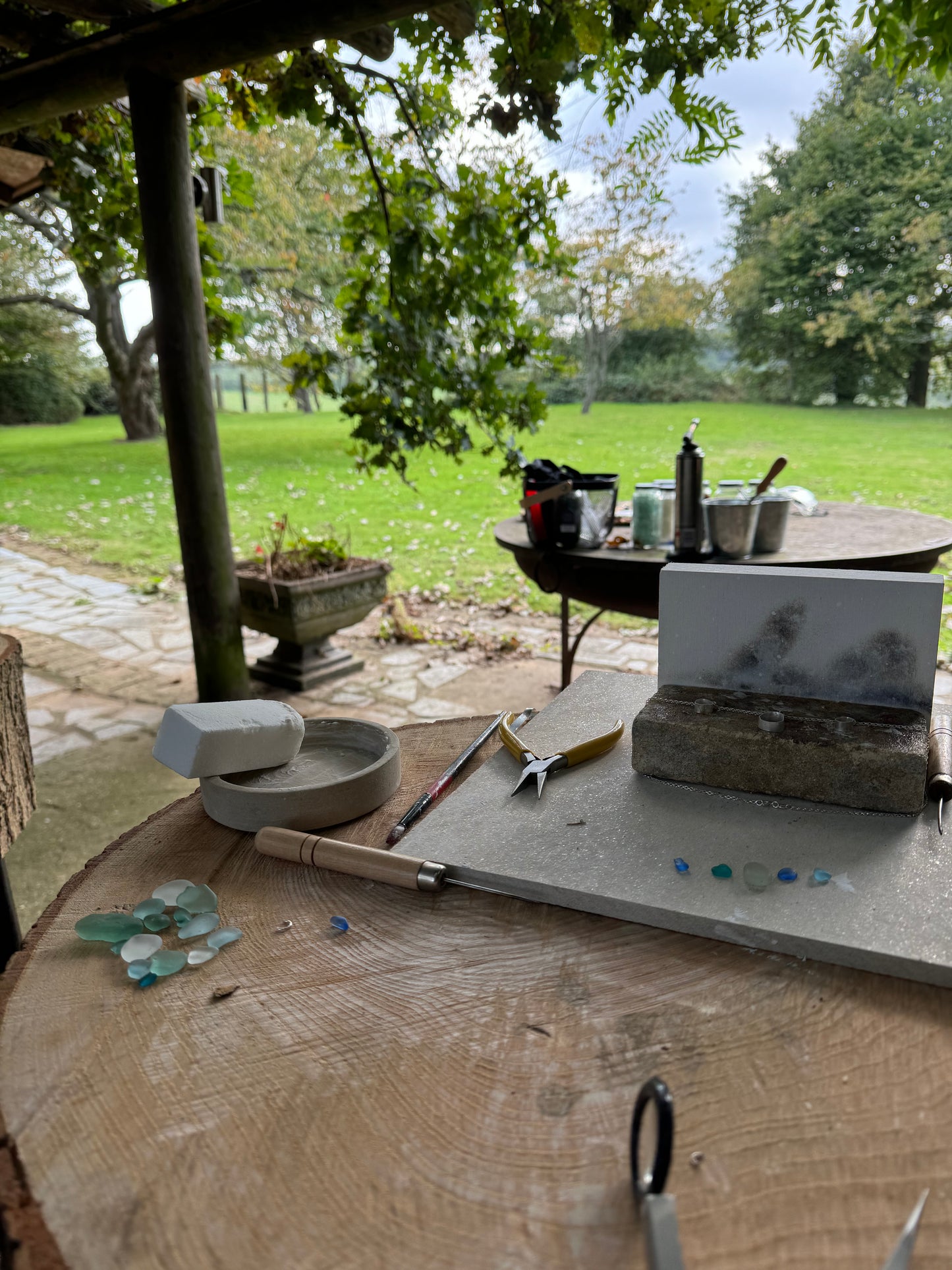 Seaglass Necklace Workshop