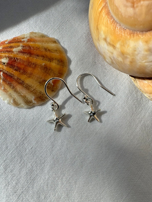 Starfish earrings.